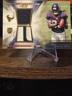 Topps Prime Dual Patch Card – Navy, White, Red Numdered /75
